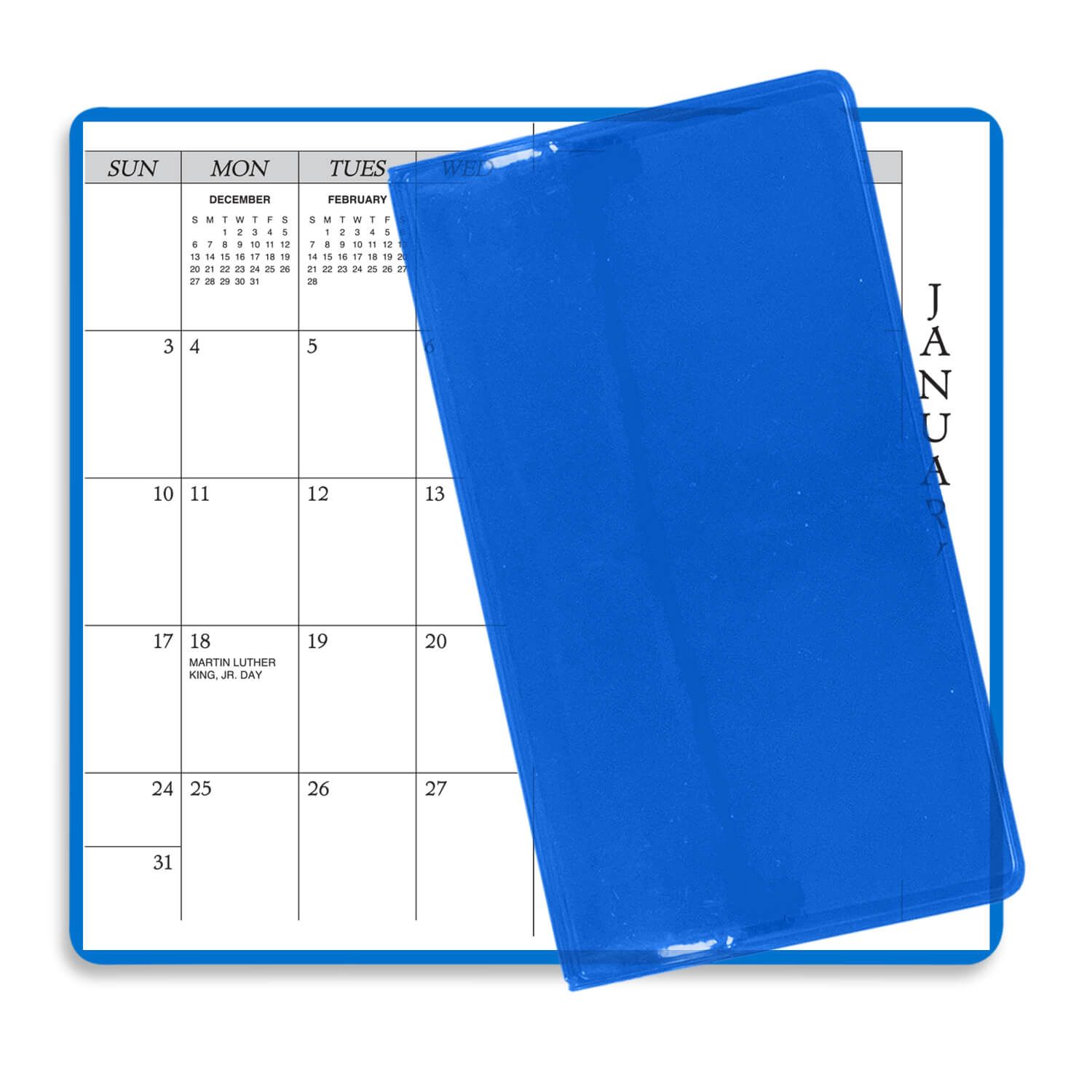 Translucent Dark Blue Blank